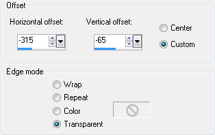 image offset
