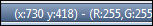 status bar reading