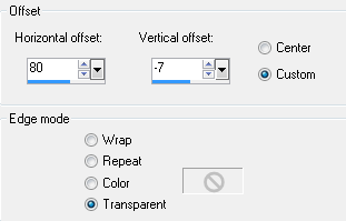 image offset