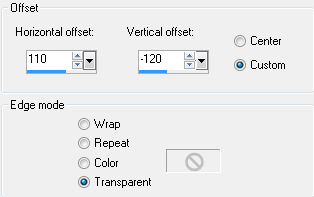 image offset