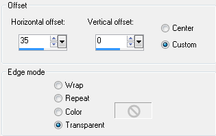 image offset