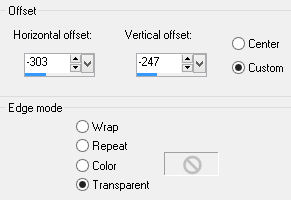 image offset
