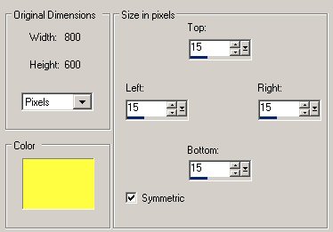 border setting