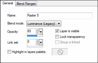 layer properties
