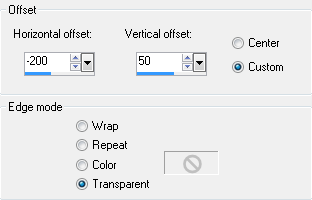 image offset