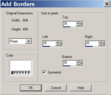 Border settings
