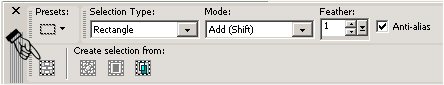 custom selection