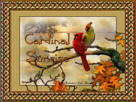 Cardinal Sunrise